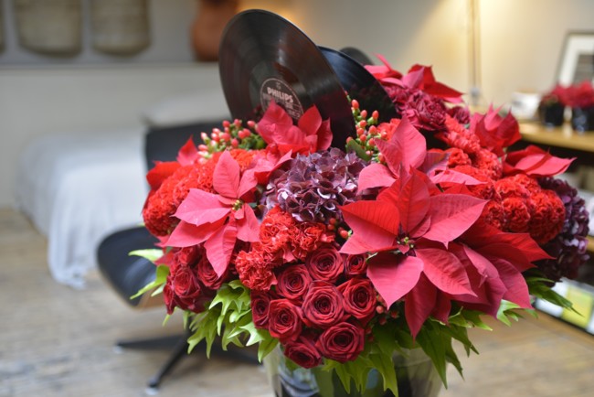 Poinsettias Y Otras Flores