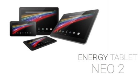 Energy Sistem Tablet Neo 2, familia de tablets a precio de saldo