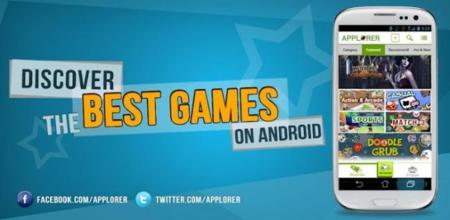 Applorer, otra forma de encontrar los mejores juegos en Google Play. ¡Con infografía!