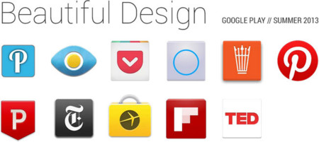 Google Play nos muestra una colección con las aplicaciones con mejor interfaz