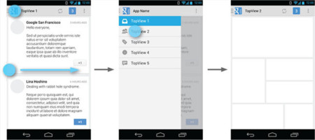 La barra de navegación ya es estándar en Android