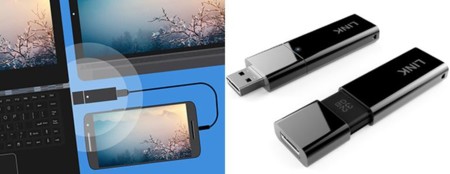 Lenovo LINK, un pendrive USB de 32GB para conectar y controlar Android desde un ordenador