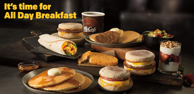 Mcdonalds All Day Breakfast Menu