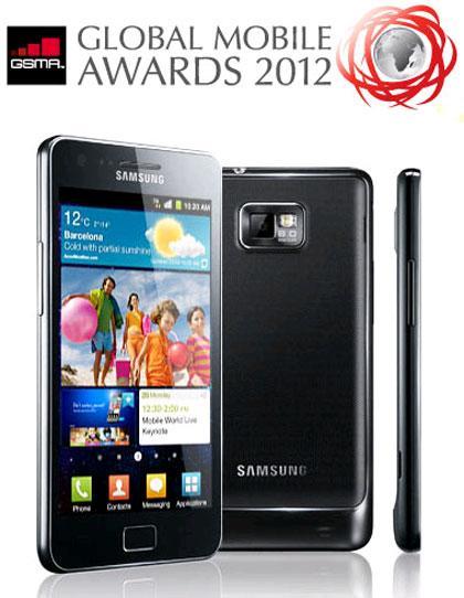 Galaxy SII gana el premio a smartphone del año en el MWC