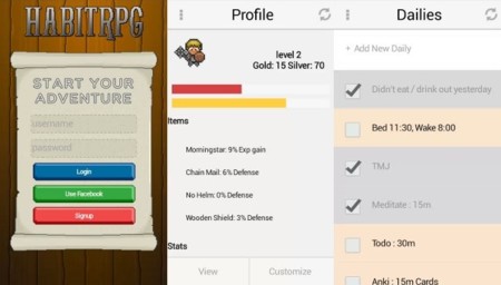 Habit RPG, el RPG que creas tú para mantenerte con una vida sana