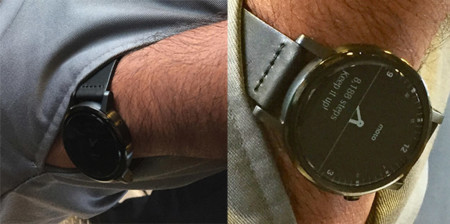 El nuevo Moto 360 se deja ver por Chicago y sí, repite banda negra