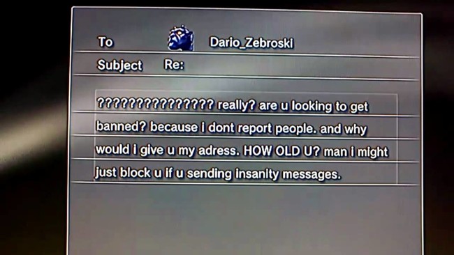 Ejemplo Mensaje Psn