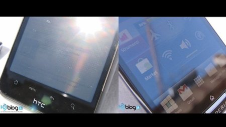 Xperia Arc vs. Desire HD: comparando sus pantallas al aire libre