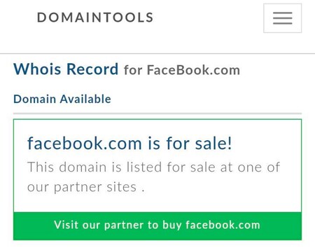 Facebook En Venta