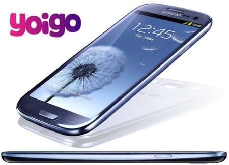 Yoigo anuncia los precios del Samsung Galaxy SIII
