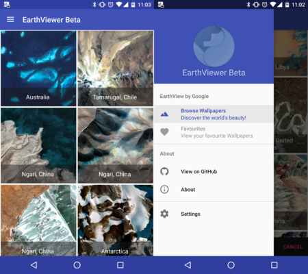 Earth Viewer nos trae las fotos aéreas más bonitas convertidas en fondos de pantalla