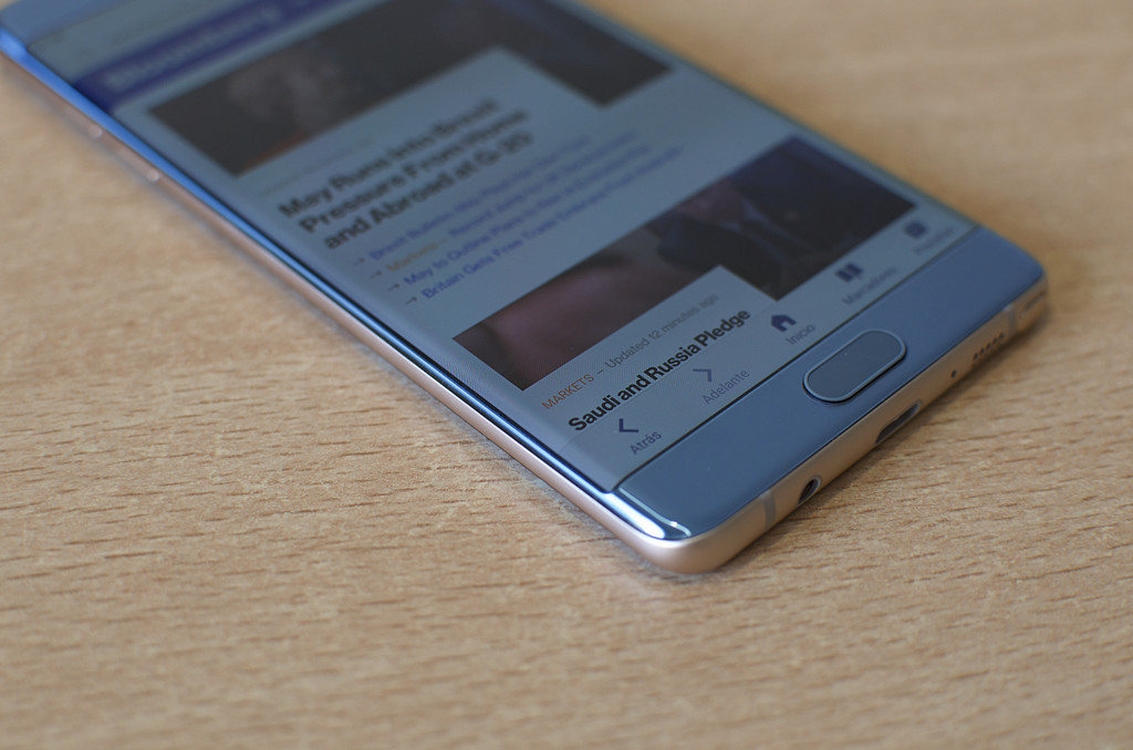 Galaxy Note 7 Curvas