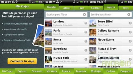 Tourist Eye, una app para viajeros hecha por viajeros