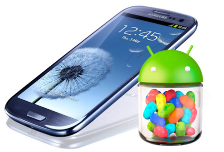 El Samsung Galaxy SIII recibe la actualización a Android 4.1 Jelly Bean en España