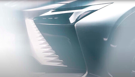 Lexus RZ 2022, primer teaser del nuevo coche eléctrico de la marca premium de Toyota