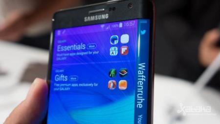 Samsung Galaxy Note Edge se exhibe en un vídeo 'unboxing' oficial