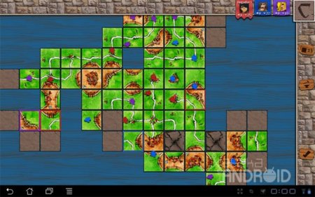 Carcassonne para Android: mi reino por una pieza