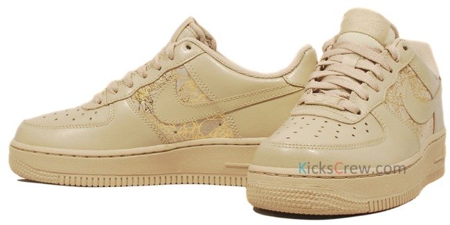 Air Force Zapatillas Doradas Air Force Zapatillas Doradas