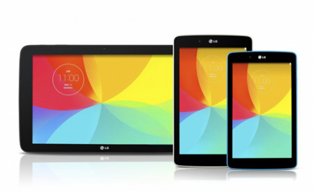 LG nos enseña sus próximos G Pad: en 7, 8 y 10 pulgadas