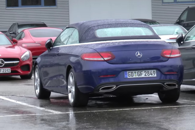 Mercedes Benz Clase C Cabrio Filtrado