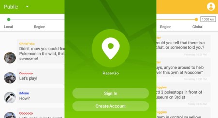 Ya está aquí Razer Go, el chat para Pokemon Go de Razer