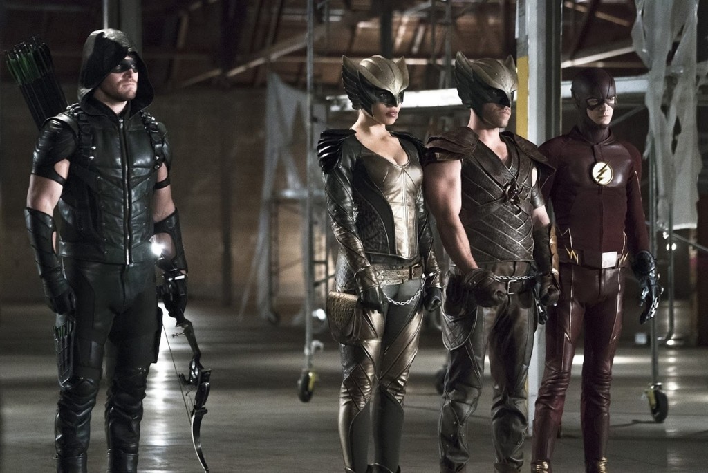 The Flash Hawkman Arrow Hawkgirl