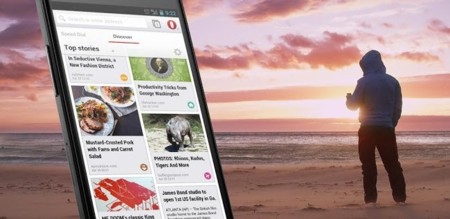 Opera 21 para Android renueva la sección Descubre, permite copiar enlaces y más