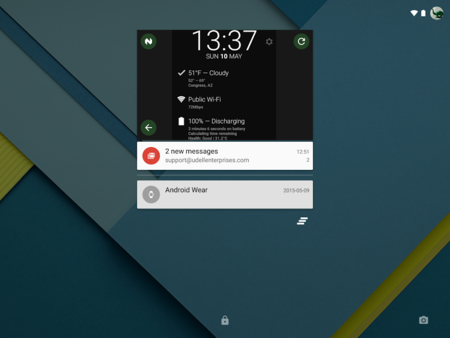 Cómo volver a poner los widgets de escritorio en la pantalla de desbloqueo de Lollipop