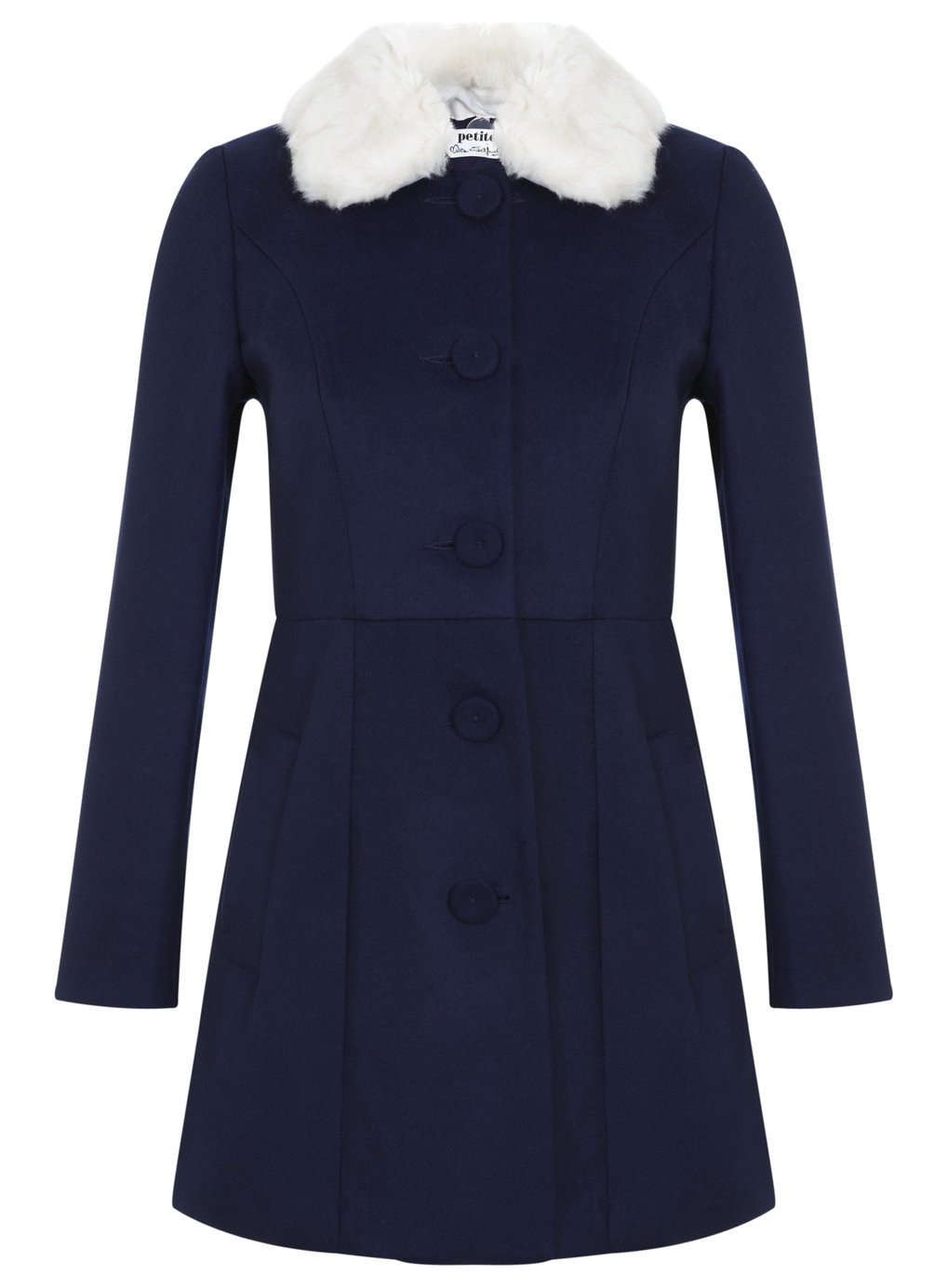 Abrigo Azul Marino Missselfridge