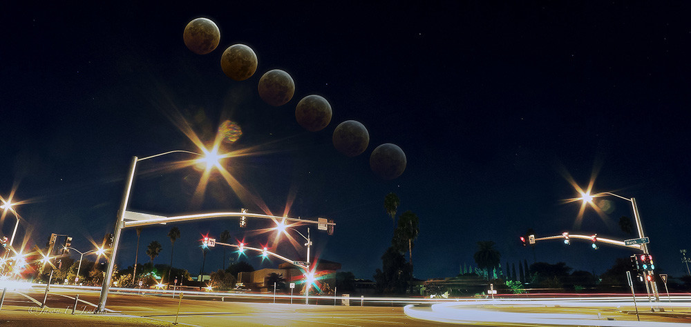 Eclipse superlunar