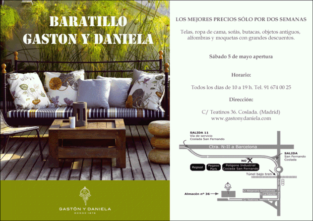 Baratillo 2012 de Gastón y Daniela