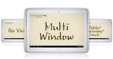 Samsung presenta el multiventana para el Note 10.1 en un vídeo explicativo