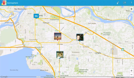Hemisphere nos ayuda a echar un poco de menos a Google Latitude