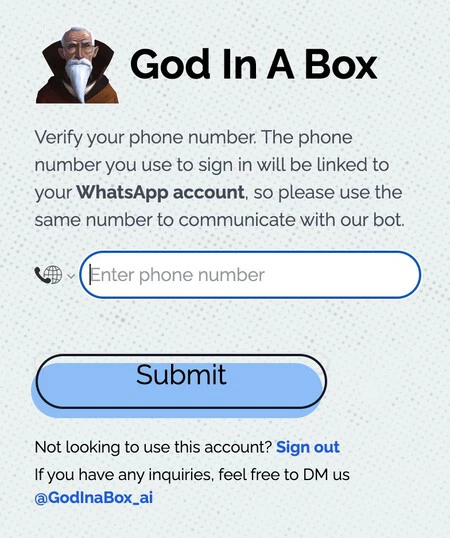 god in a box chatgpt registro