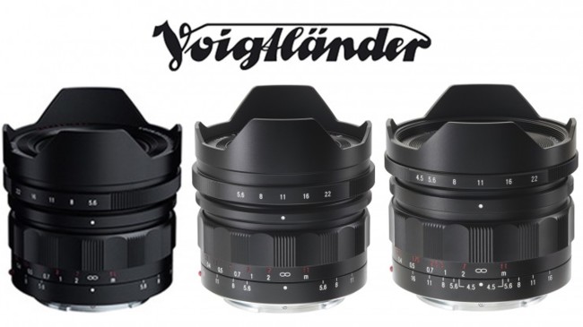 Voigtlander Three Lenses Hero 10mm 12mm 15mm 2