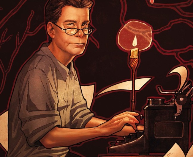 Comic biografía Stephen King