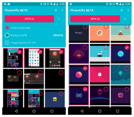 PhotoAffix, una aplicación tan útil que debería ser una herramienta por defecto en Android