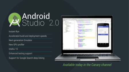 Android Studio 2.0 Preview: el nuevo IDE construye las aplicaciones mucho más rápido
