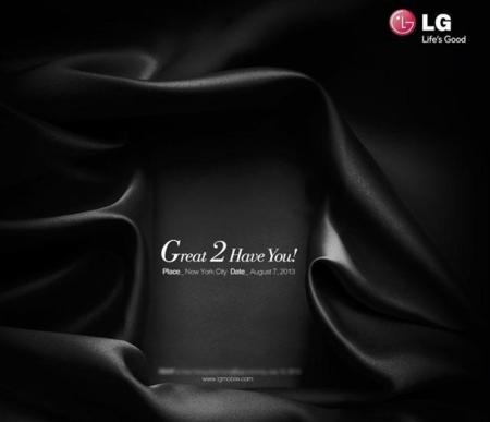 LG ya tiene fecha de presentación para el LG G2: 7 de agosto