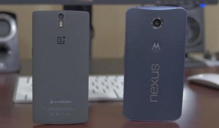 Nexus 6 y OnePlus One, dos de los 'androides' más interesantes frente a frente en vídeo