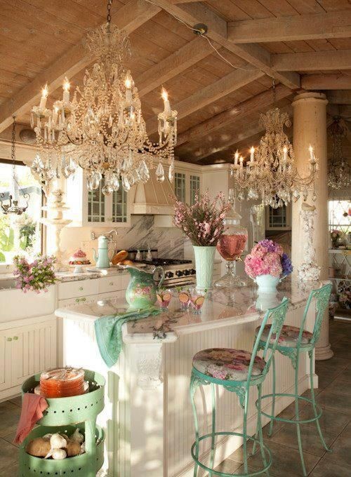 Verde en la cocina