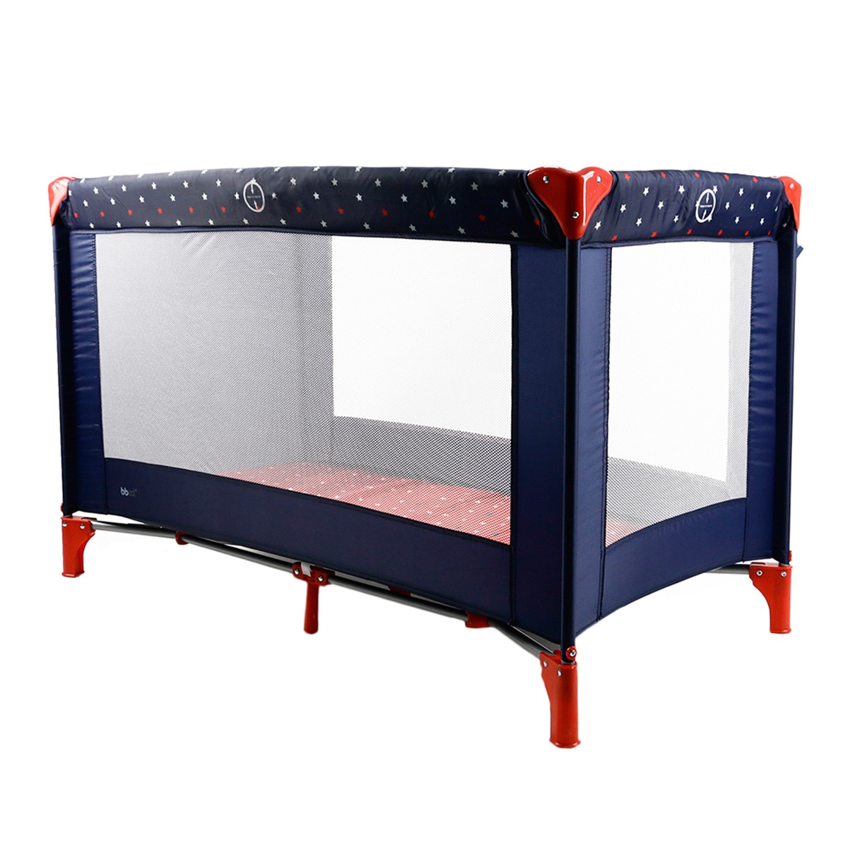 BBEST
Cuna de viaje bbest Básica azul/rojo. Excluiva en El Corte Inglés