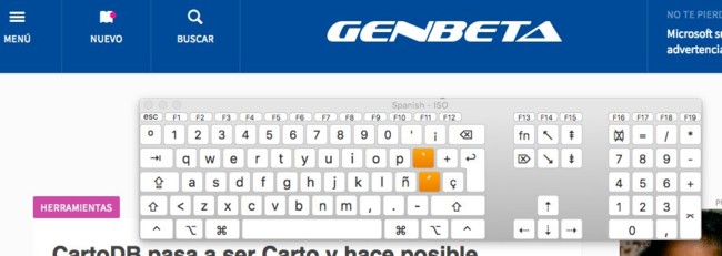 Teclado virtual