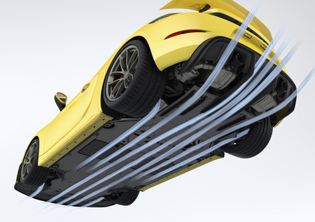 Porsche 718 Cayman GT4 aerodinámica