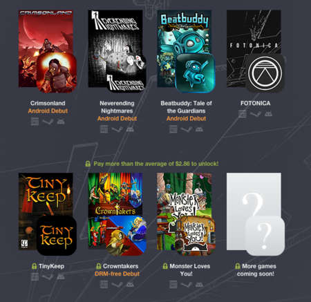 El nuevo Humble Bundle nos trae juegos que podremos jugar tanto en Android como en PC