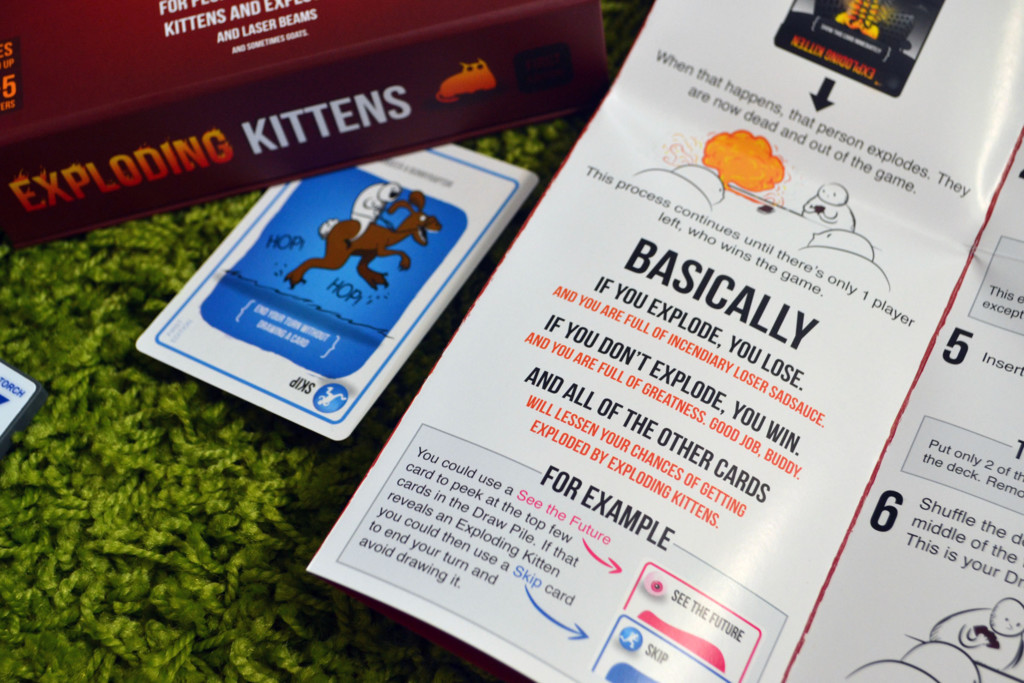 Exploding Kittens, reglas básicas