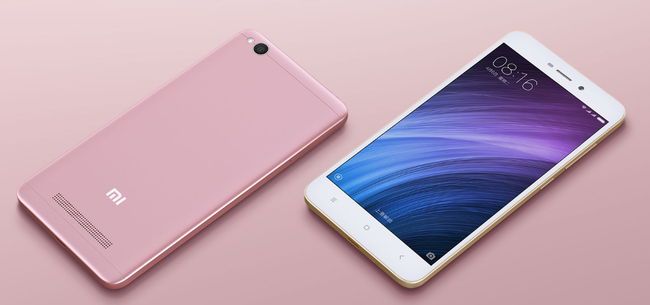 Xiaomi Redmi 4a Frontal