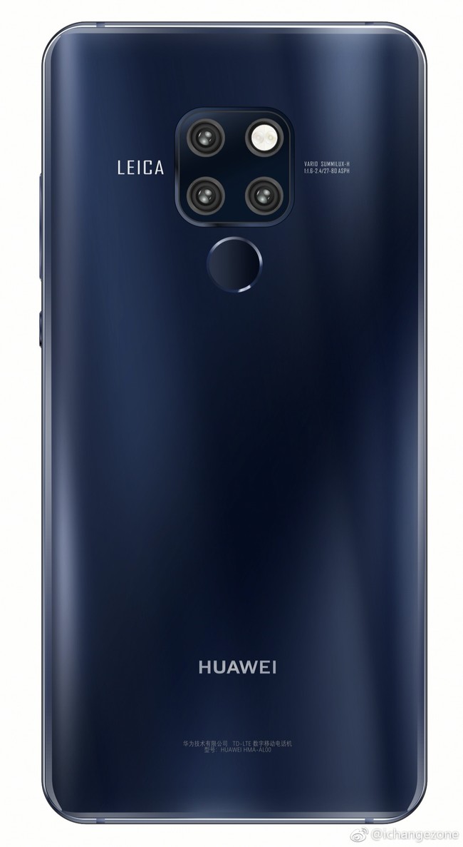 Huawei Mate 20 Render