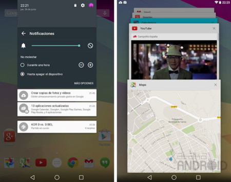 Android L llegará a Nexus 4, Nexus 10 y todos los Nexus 7