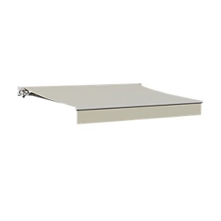 Toldo Calima manual con tela beige de 2.95x2 m